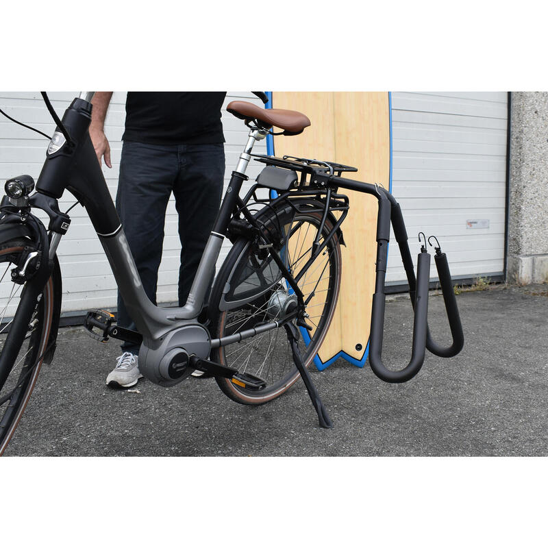 Surfträger für 2-Rad-Gepäckträger (Fahrrad oder Roller)