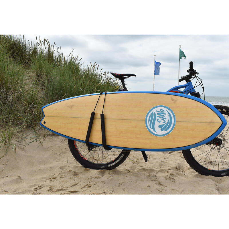 Soporte surf para tija de sillín de bicicleta