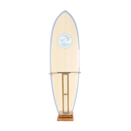 Support surf en bois