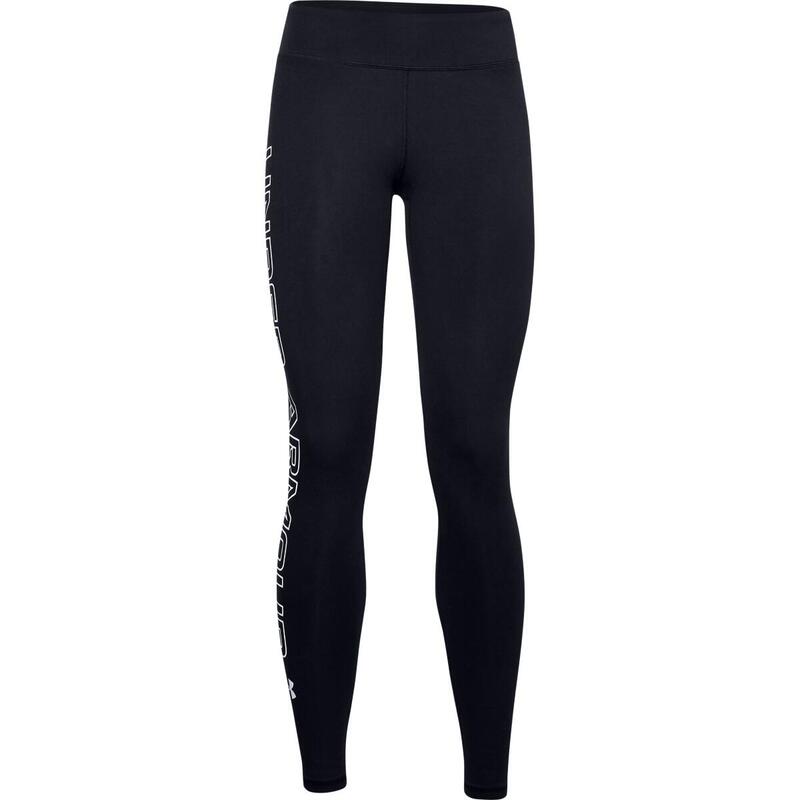 Colanti femei Under Armour Favourite Wordmark Leggings, Negru