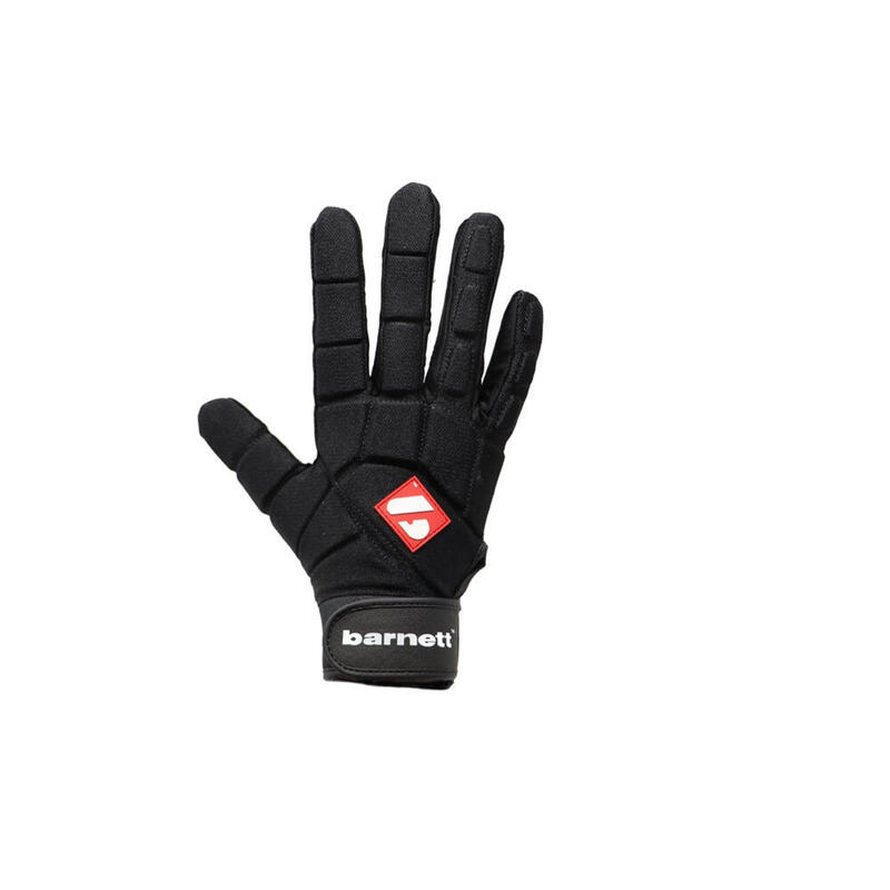 pro linebacker american football handschoen, LB,RB,TE Zwart FKG-03