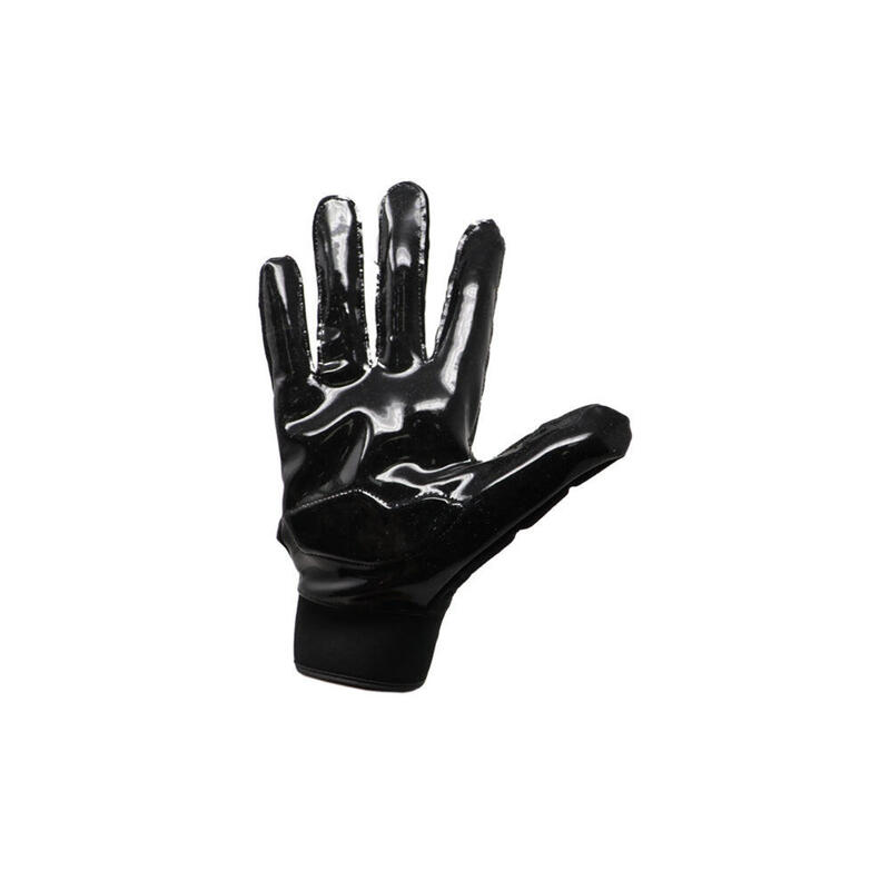  guanti da football americano pro linebacker, LB,RB,TE Black FKG-03