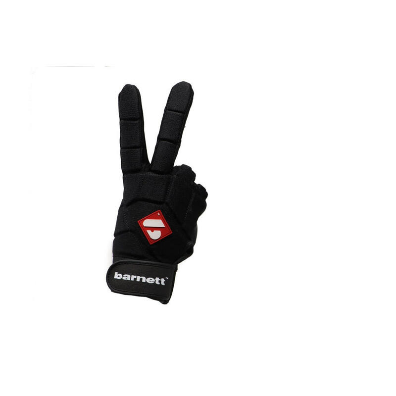 pro linebacker american football handschoen, LB,RB,TE Zwart FKG-03