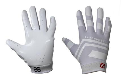 gants de football américain de pro receveur, RE,DB ,RB, Rouge FRG-03