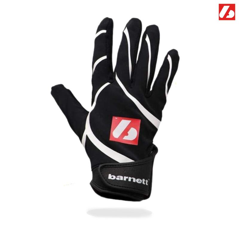 Pro Receiver American Football-handschoenen, RE, DB, RB, Zwart FRG-03