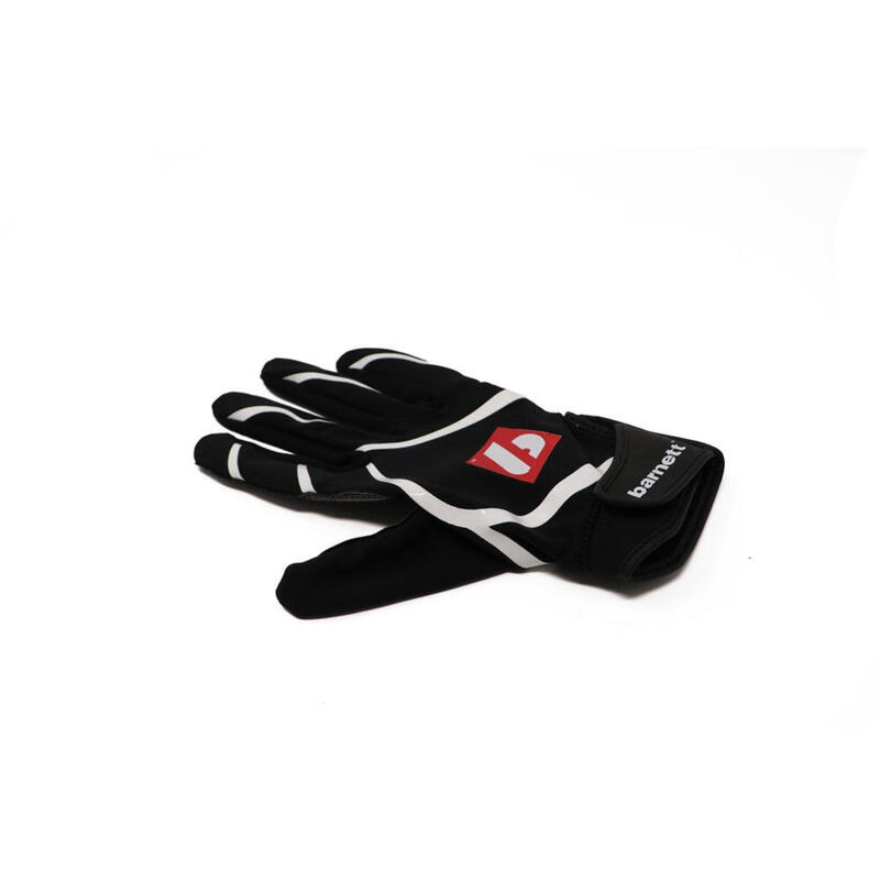 gants de football américain de pro receveur, RE,DB,RB, Noir FRG-03