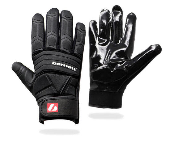 gants de football américain de linemen pro, OL,DL, Noir FLG-03