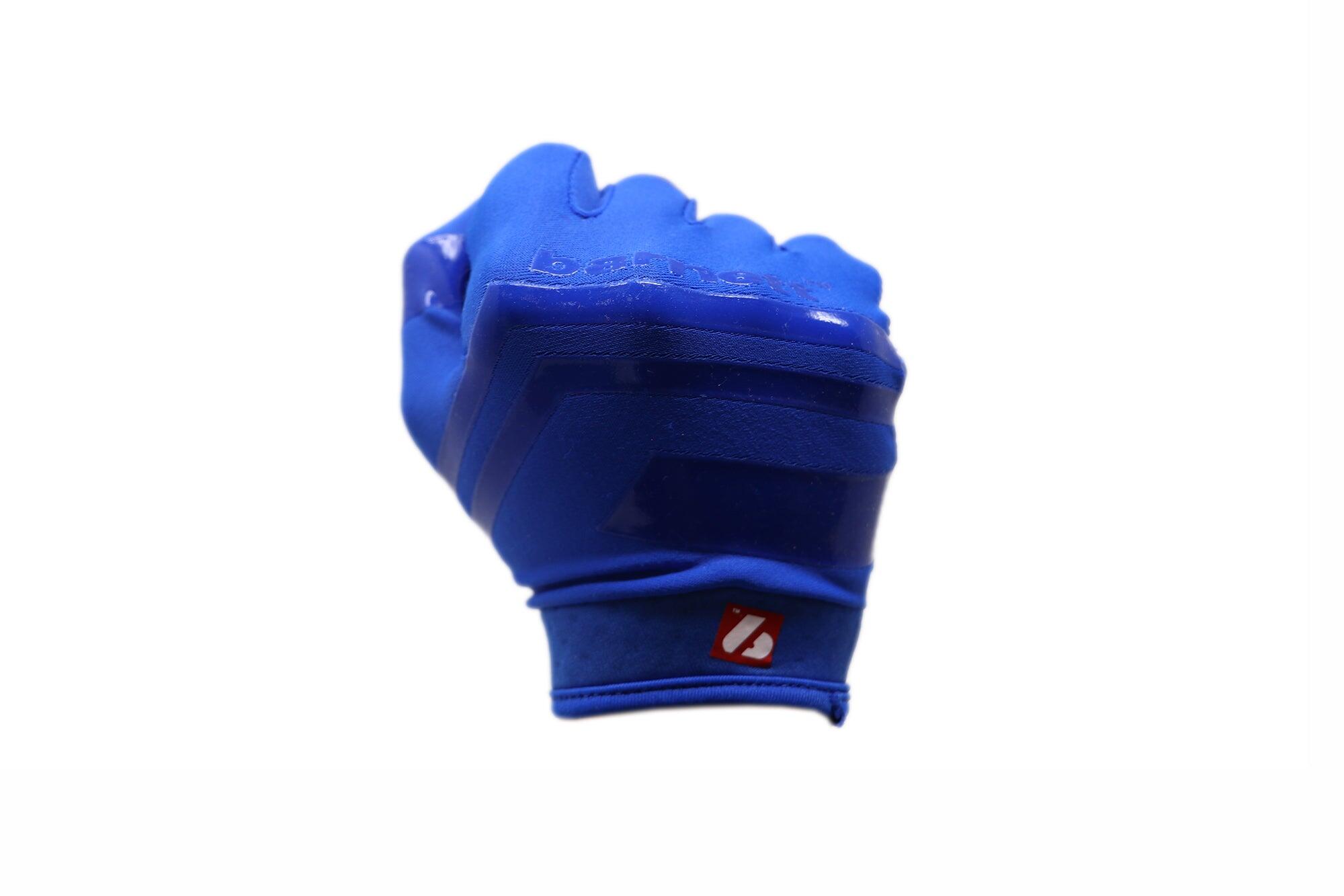 gants de football américain de pro receveur, RE,DB ,RB, Bleu FRG-03 4/5
