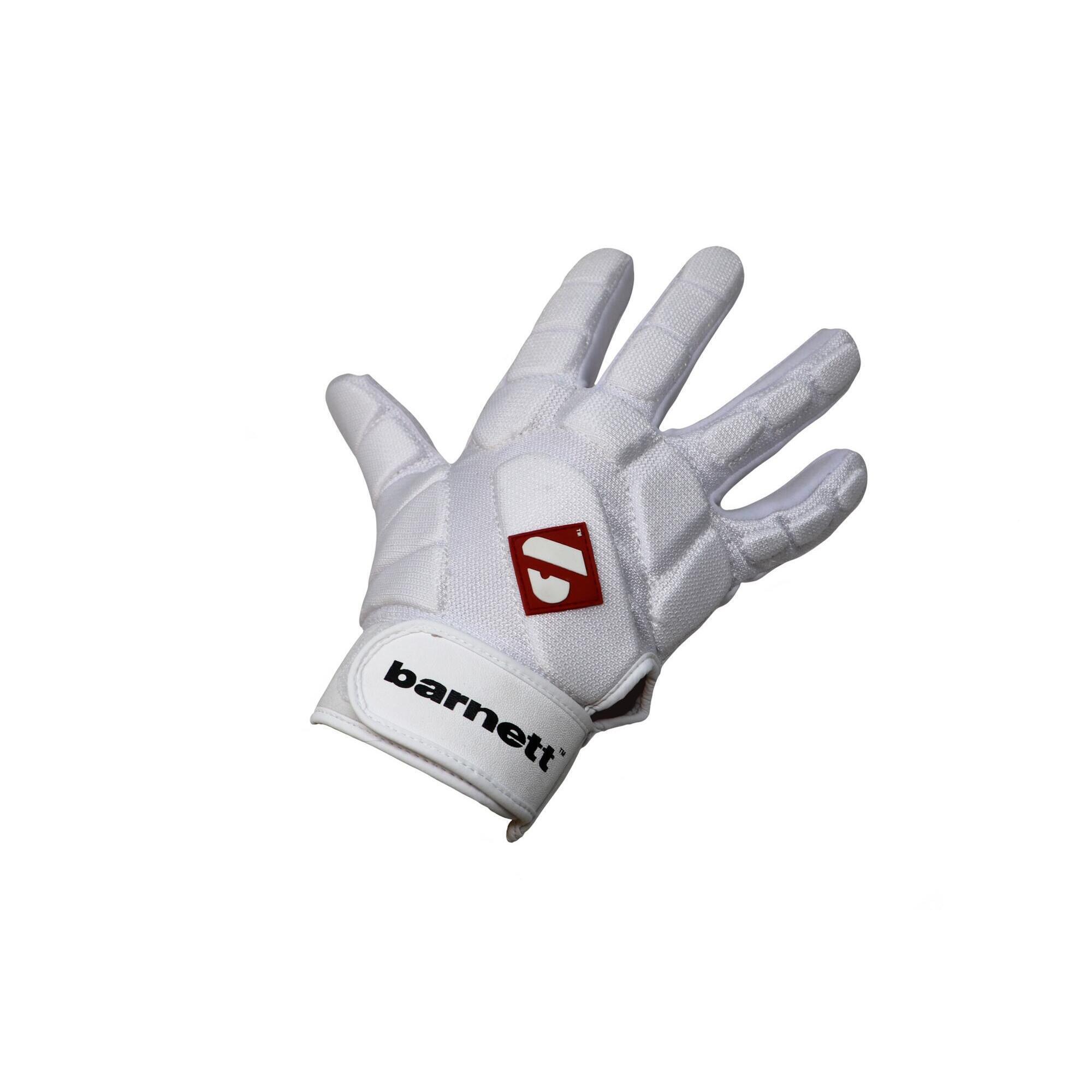 Pro Linebacker American Football Handschuhe, LB,RB,TE Weiß FKG-03 2/4