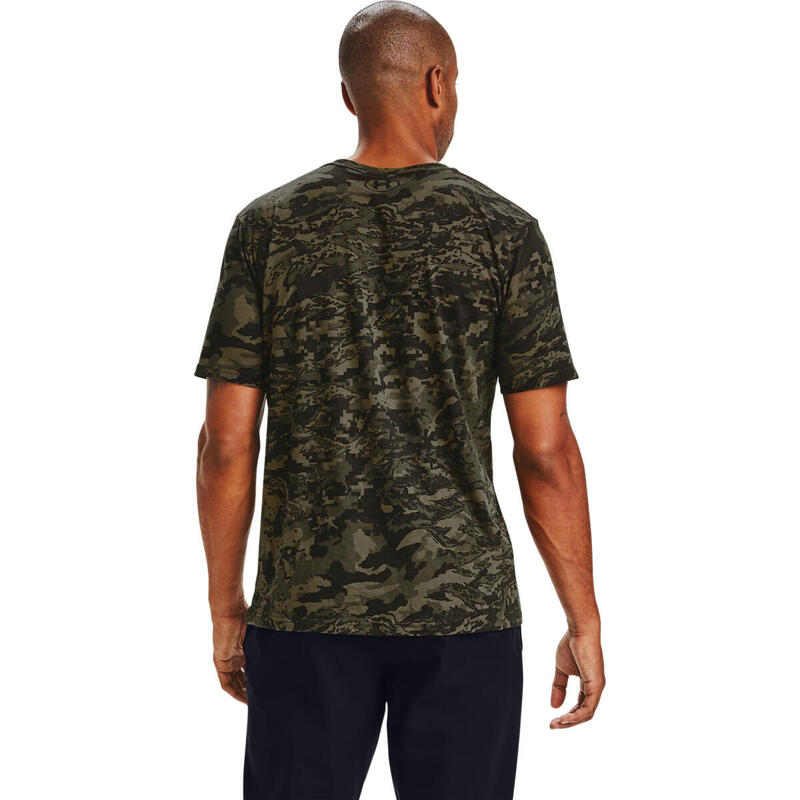 Póló Under Armour Ua ABC Camo, Zöld, Férfiak