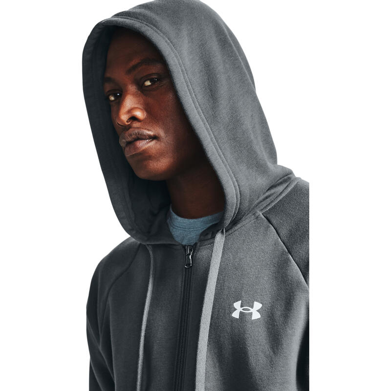 Capuche Under Armour Rival, Gris, Hommes