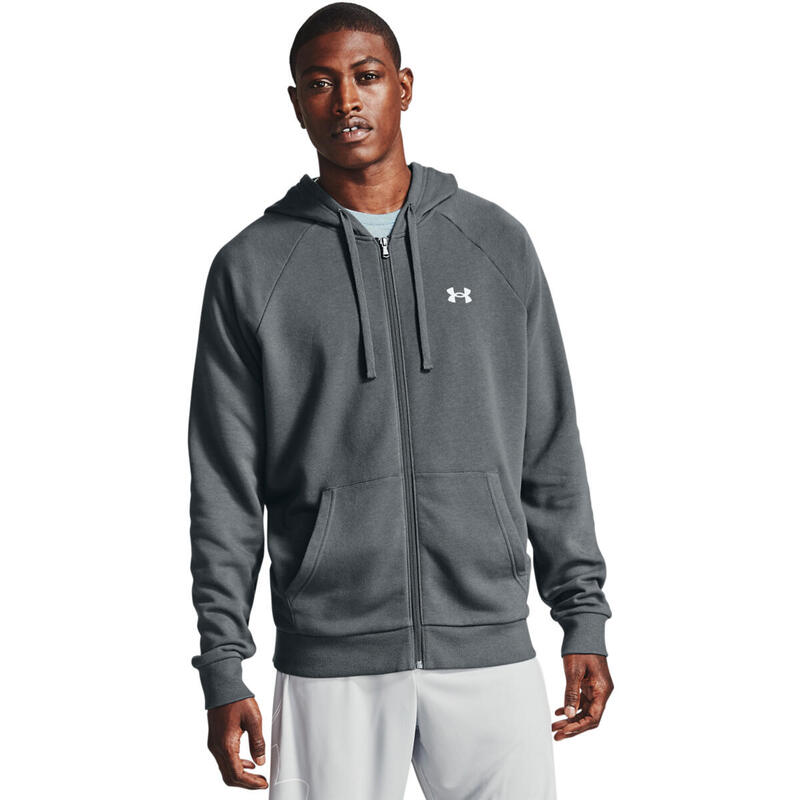 Capucha Under Armour Rival, Gris, Hombres