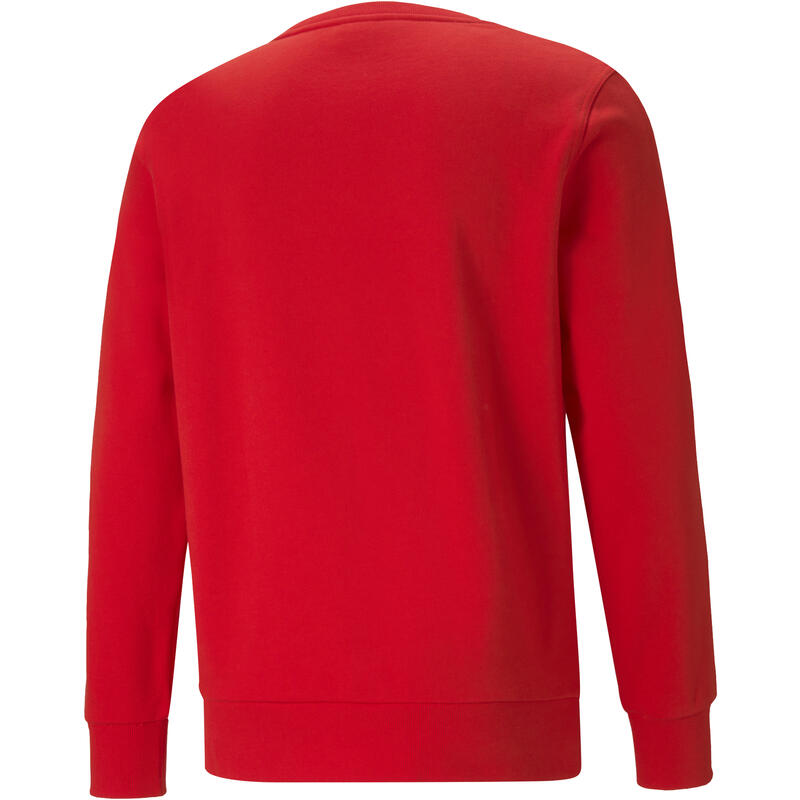 Blusa Puma Clsx Piped Crew, Rojo, Hombres