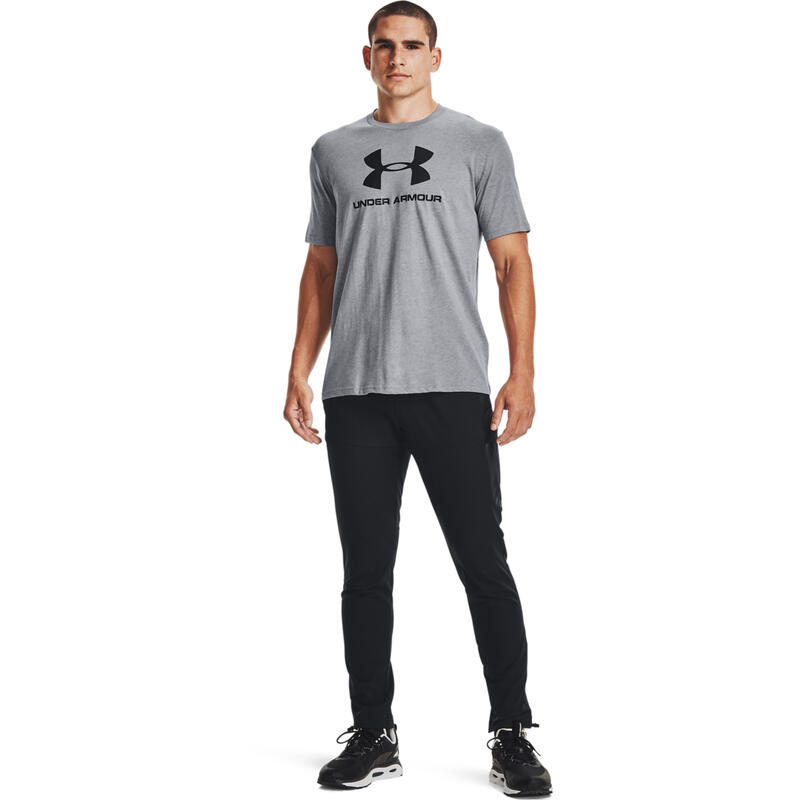 Maglietta Under Armour UA Sportstyle Logo, Grigio, Uomini