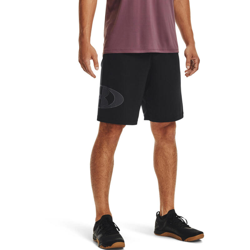 Pantaloni scurti barbati Under Armour Tech Lockertag, Negru