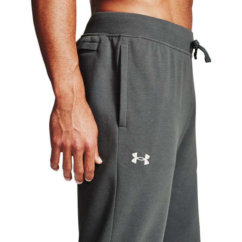 Pantalones Under Armour UA Rival, Gris, Hombres