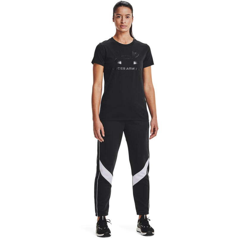 Camiseta de Manga Corta Mujer Under Armour Sportstyle Negro