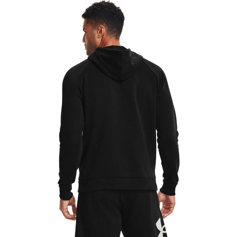 Capuche Under Armour Rival Fleece Big Logo, Noir, Hommes