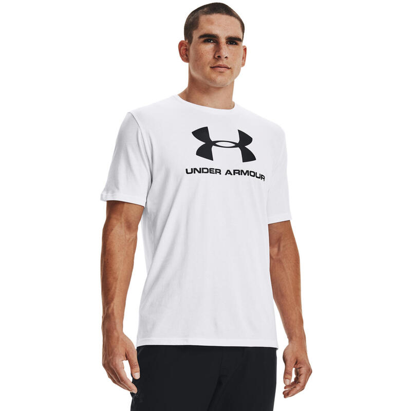 T-shirt Under Armour Ua Sportstyle Logo, Blanc, Hommes