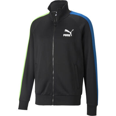 Jacke Puma Iconic T7. Schwarz. Herren