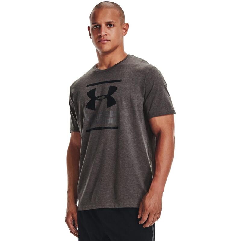 Gl Foundation Camiseta hombre para under armour gris fitness s de manga corta fountation talla