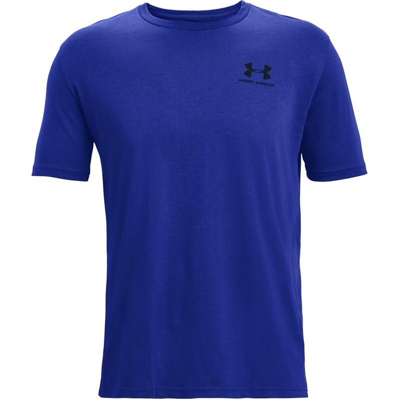 Tricou barbati Under Armour Sportstyle Left Chest, Albastru