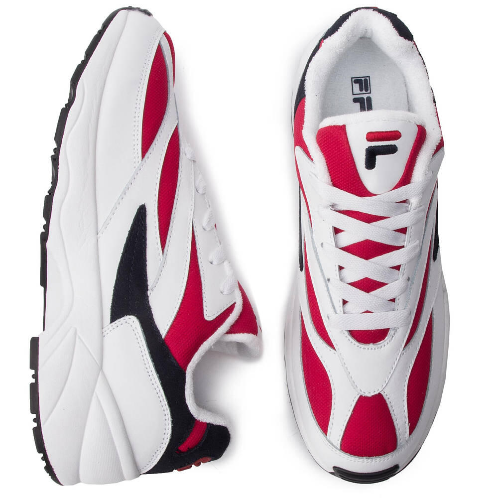 CHAUSSURES HOMME VENOM LOW WHITE / FILA NAVY / FILA RED 4/6