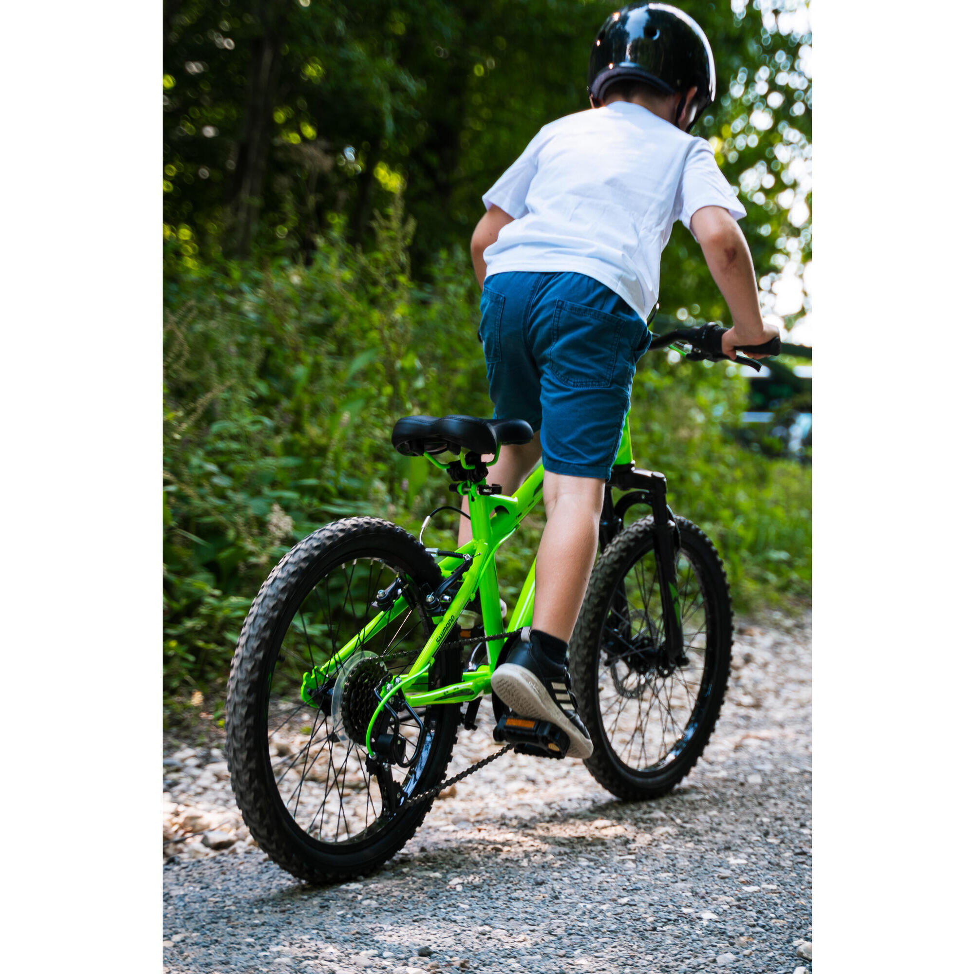 Huffy Extent Kids Mountain Bike 20" Wheel 6-9 Years 6 Speed - Antifreeze Green 5/5