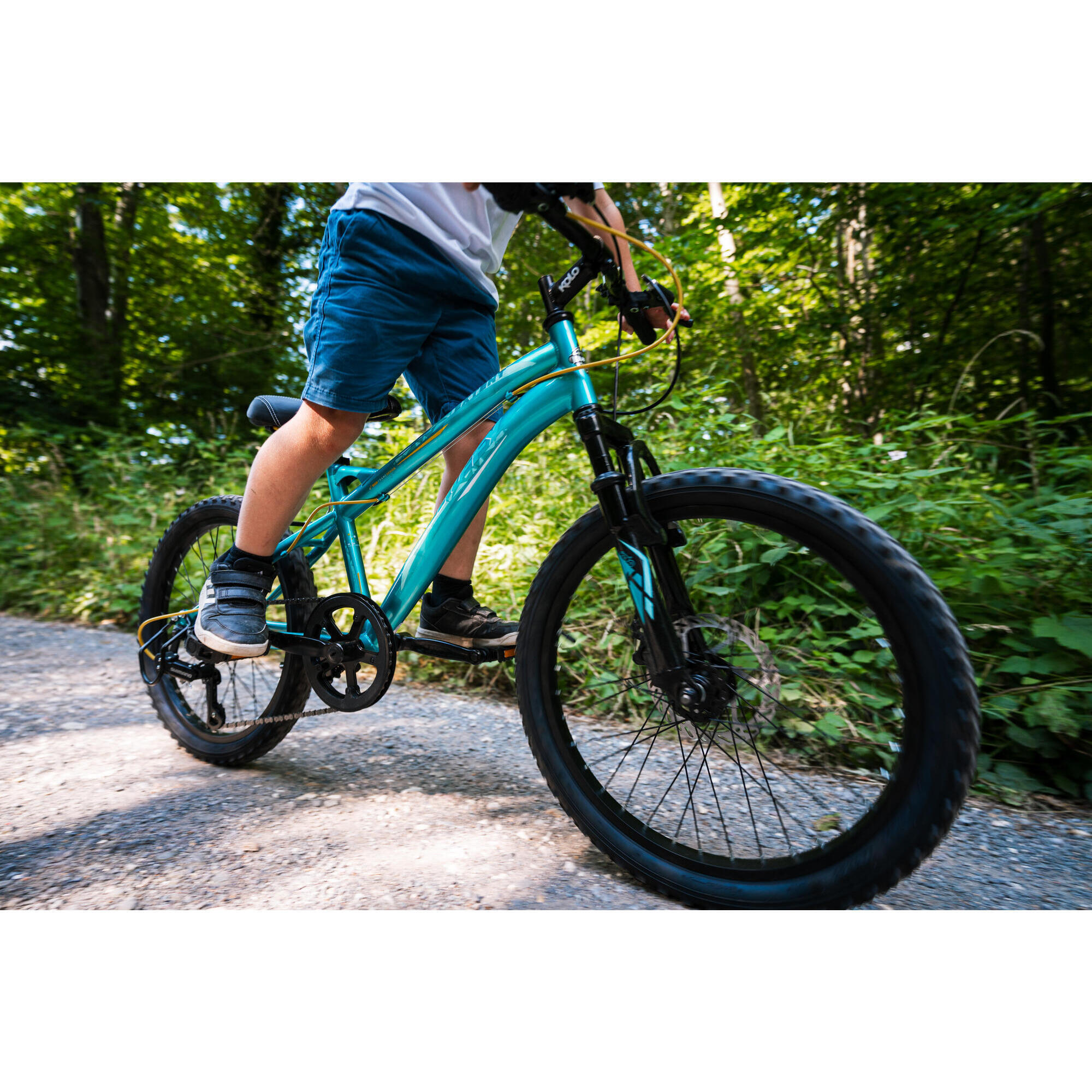 Huffy Extent Kids Mountain Bike 20" Wheel 6-9 Years 6 Speed - Aqua Blue 5/5