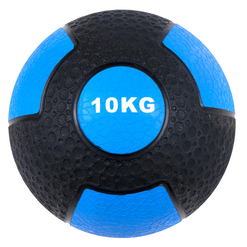 Ballon lesté Medicine Ball en caoutchouc résistant | Plusieurs poids