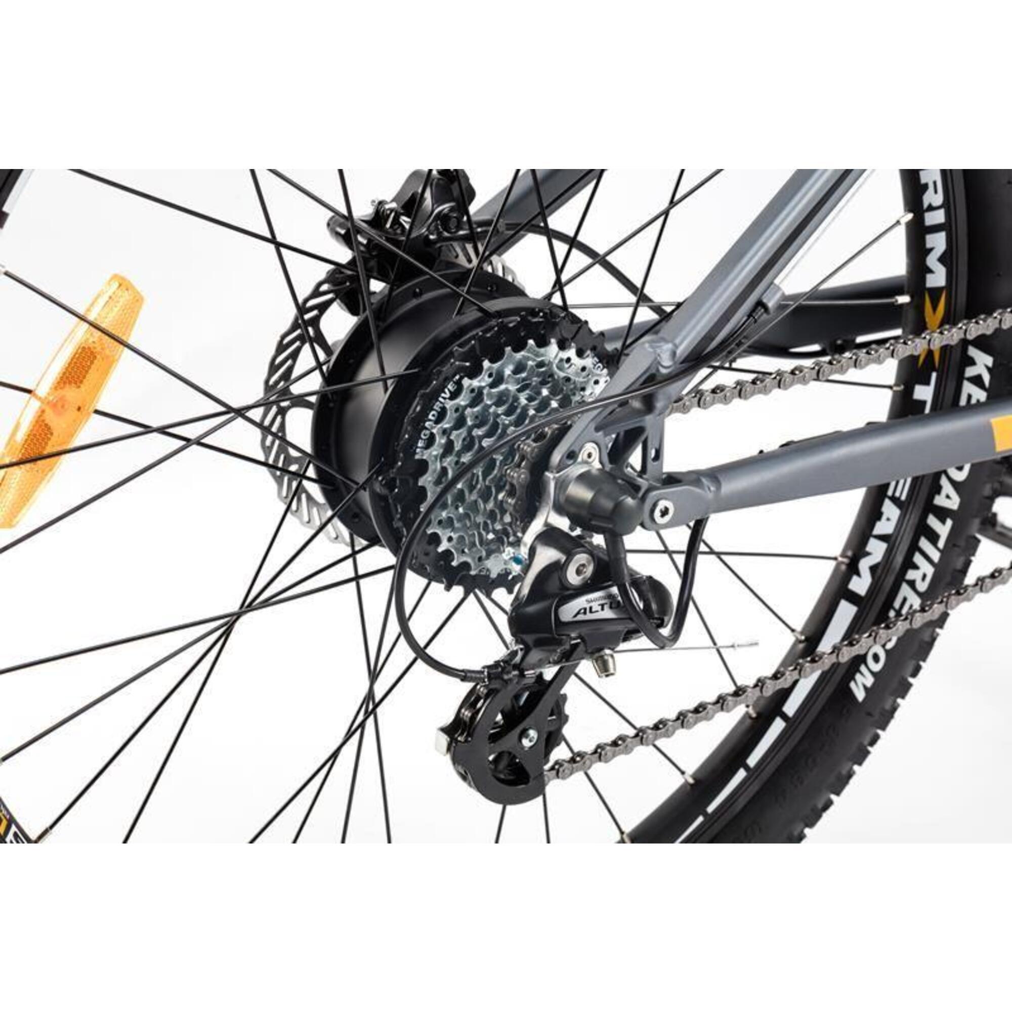 Rower górski elektryczny pełnozawieszeniowy  E-MTB 27.5''