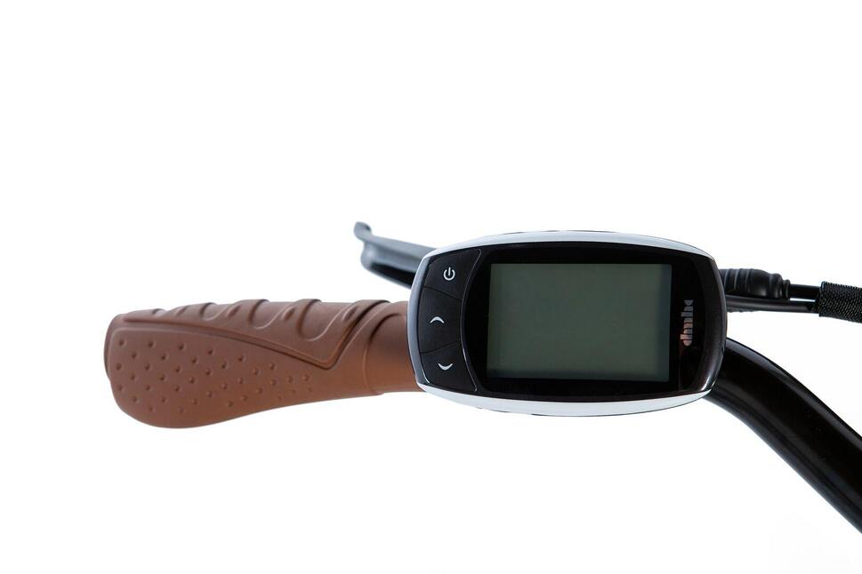 Rower elektryczny miejski holenderski o częściowo sztywnej ramie 28"  do 80 km