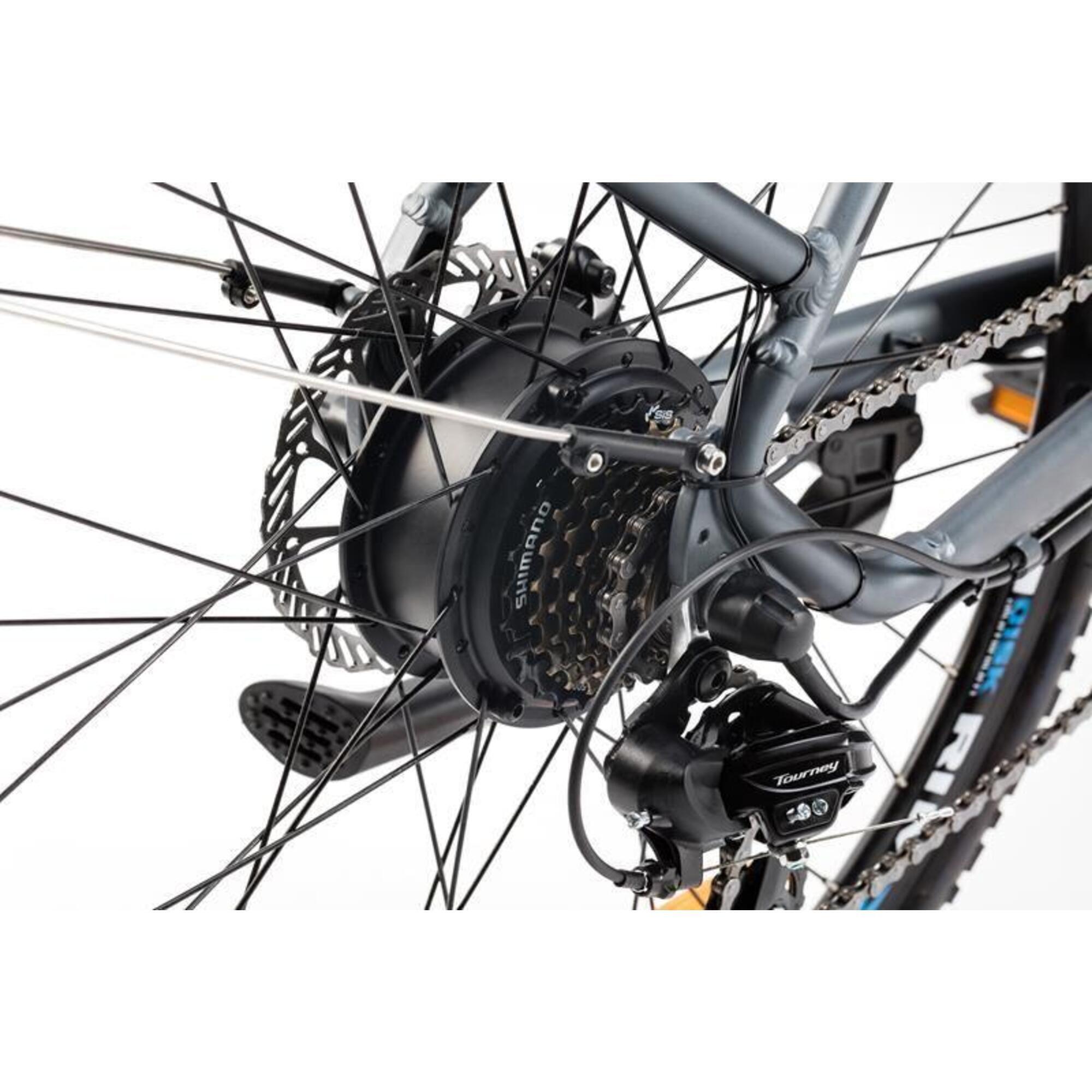 EBIKE 28 PRO Alu.SHIMANO 7 Vitesses Frein disque Hydr. Bat.Lithium 48V 13Ah MOMA BIKES Decathlon