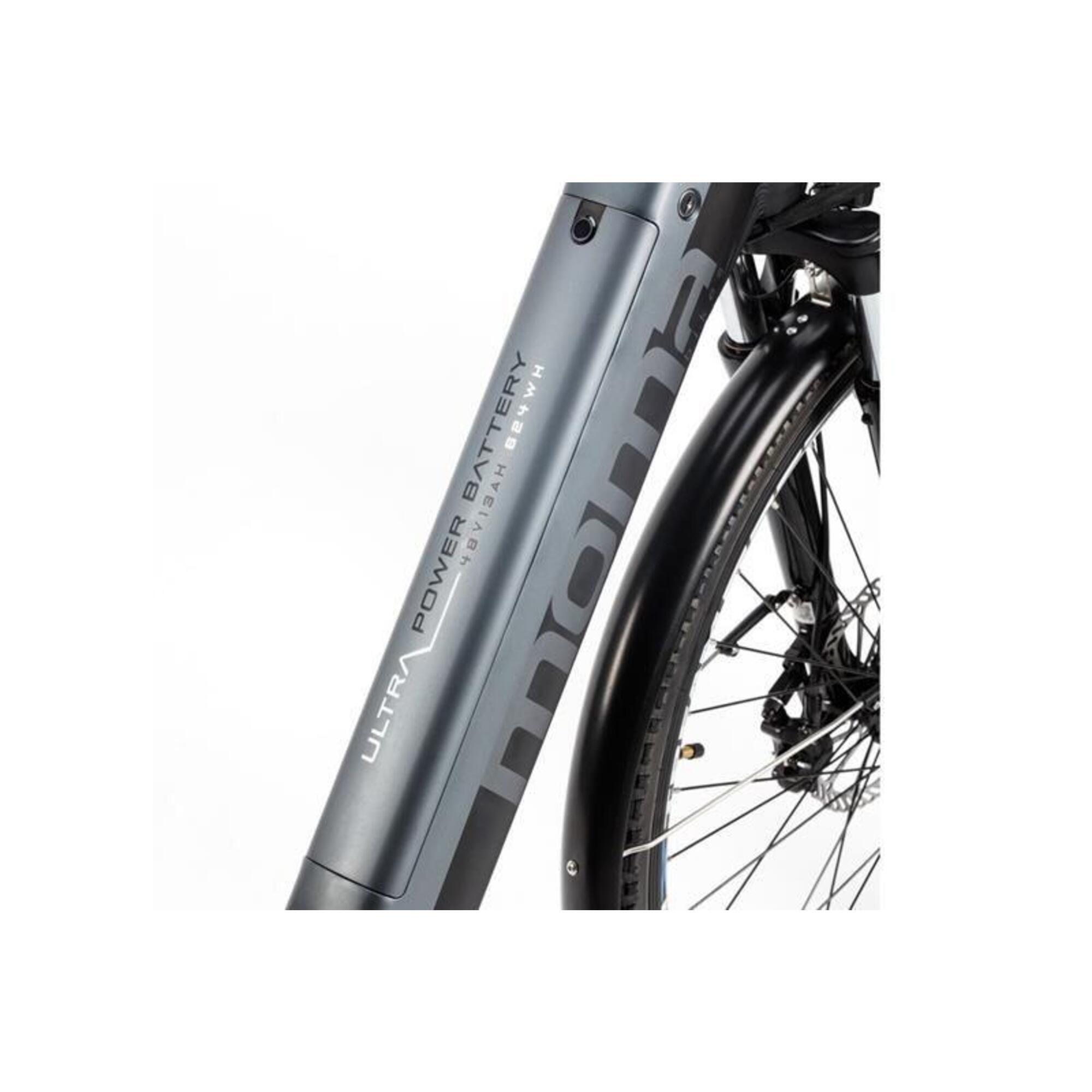 Moma Bikes Bicicleta Eléctrica Urbana EBIKE-28 Pro, Shimano 7vel