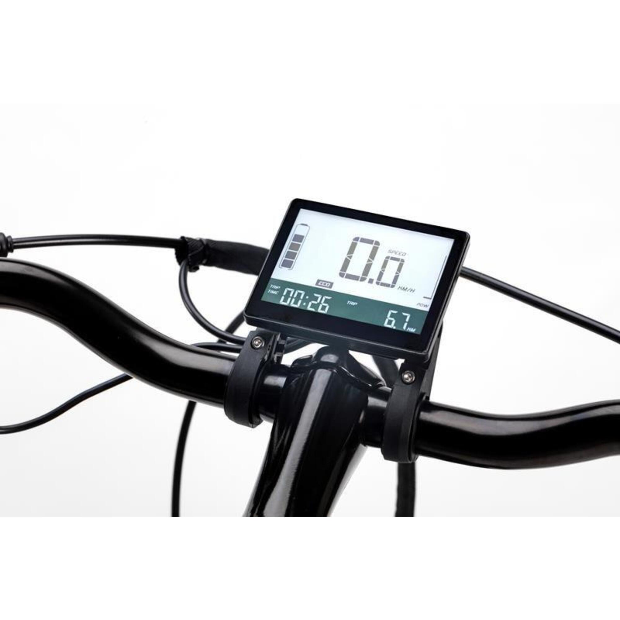 EBIKE 28 PRO Alu.SHIMANO 7 Vitesses Frein disque Hydr. Bat.Lithium 48V 13Ah MOMA BIKES Decathlon