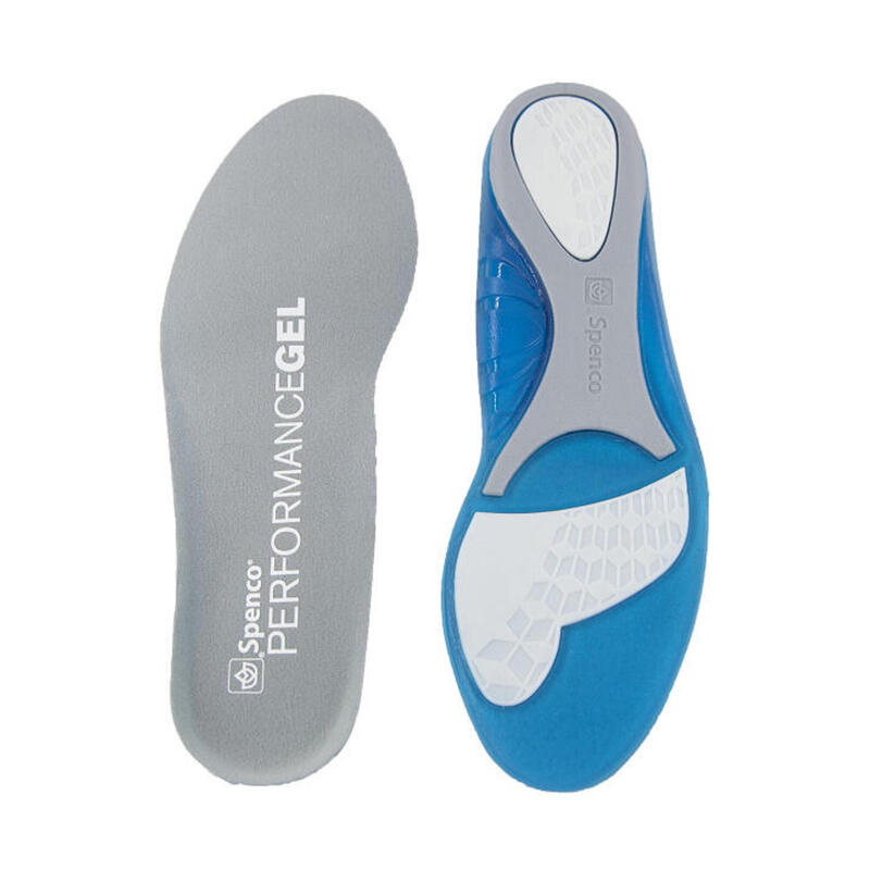 Gel inlegzolen met gerichte ondersteuning en demping, Spenco Performance Gel