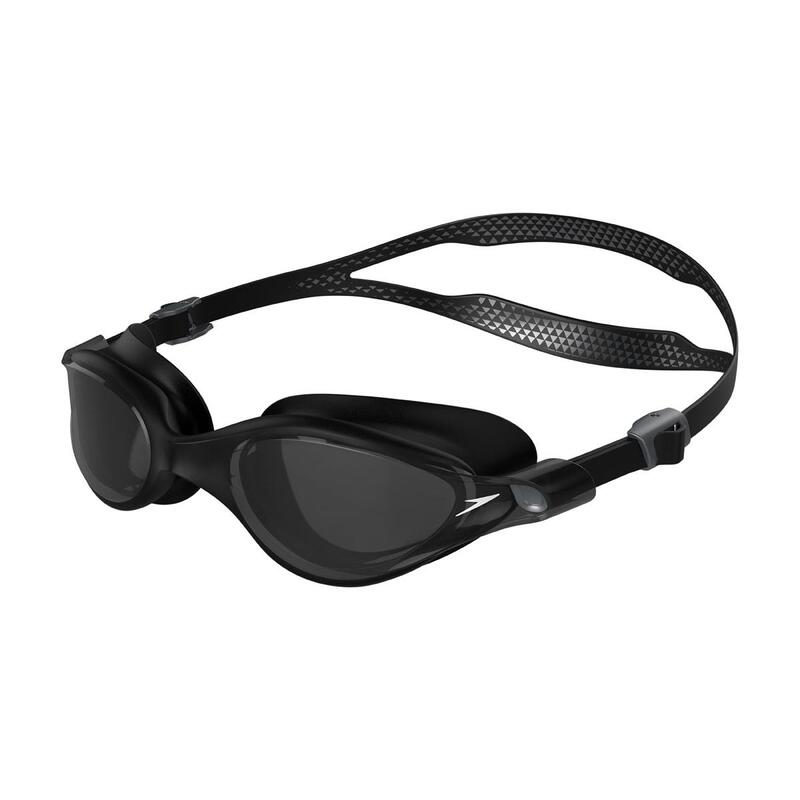 Óculos de proteção Speedo Vue - Preto/ Prata/ Fumo claro