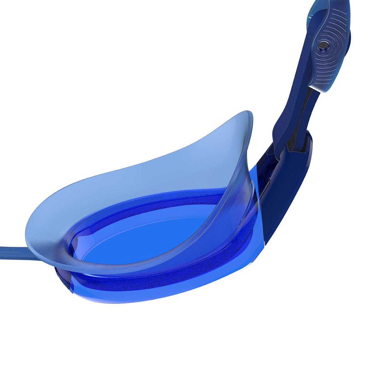 Speedo Mariner Pro Goggles - Beautiful Blue/ Translucent/ White/ Blue 4/5
