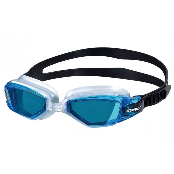 SWANS Swans Open Water Seven Polarised Goggles - Sky Blue