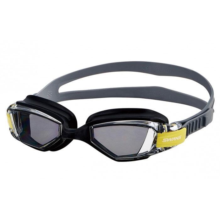 Swans Open Water Seven Polarised Goggles - Smoke / Yellow 1/1