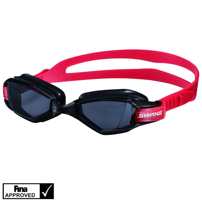 SWANS Swans Open Water Seven Polarised Goggles - Smoke Black