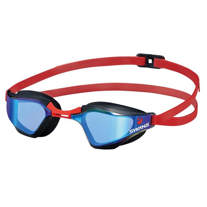 SWANS Swans SR-72 Valkyrie Mirrored Goggles - Red / Black