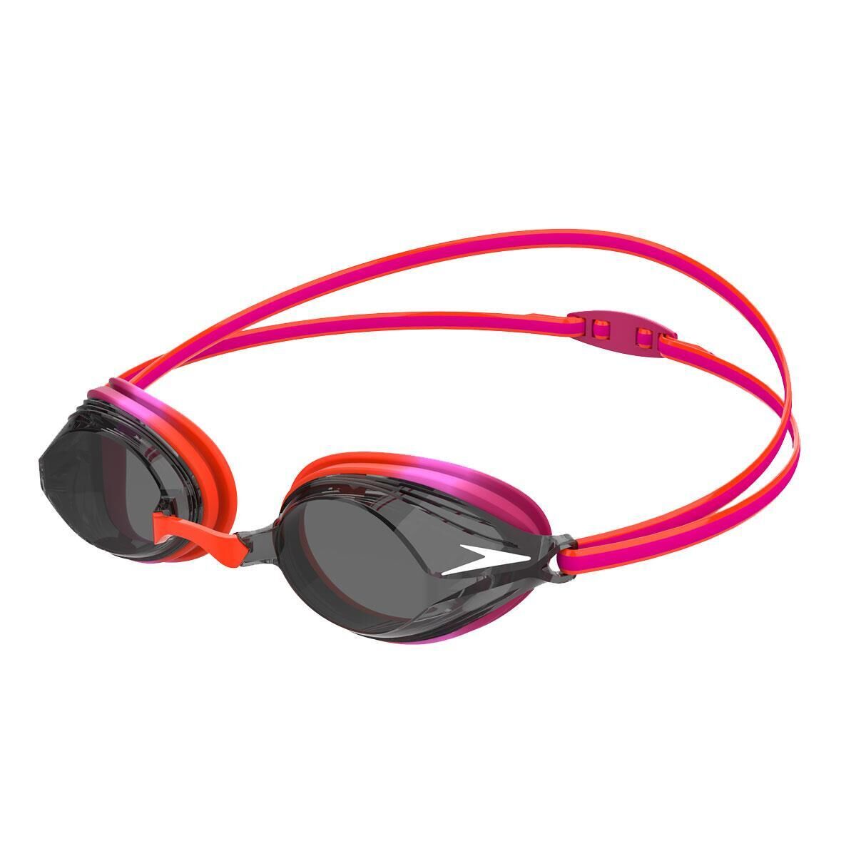 SPEEDO Speedo Vengeance Junior Goggles - Electric Pink/ Salso/ Flamingo/ Smoke