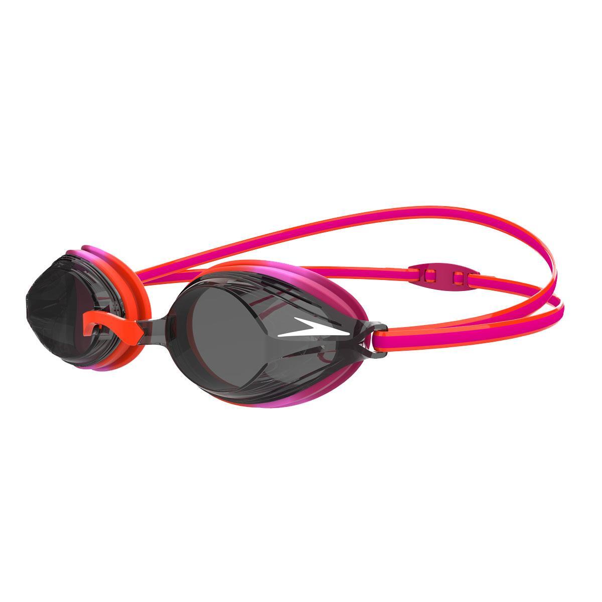 Speedo Vengeance Junior Goggles - Electric Pink/ Salso/ Flamingo/ Smoke 3/5