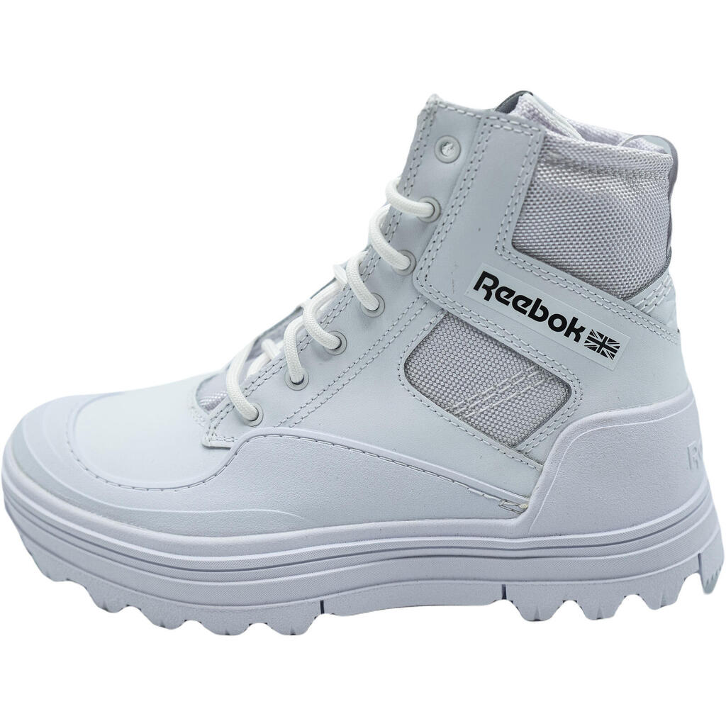 Boots Reebok Club C Cleated Mid, White, Women
