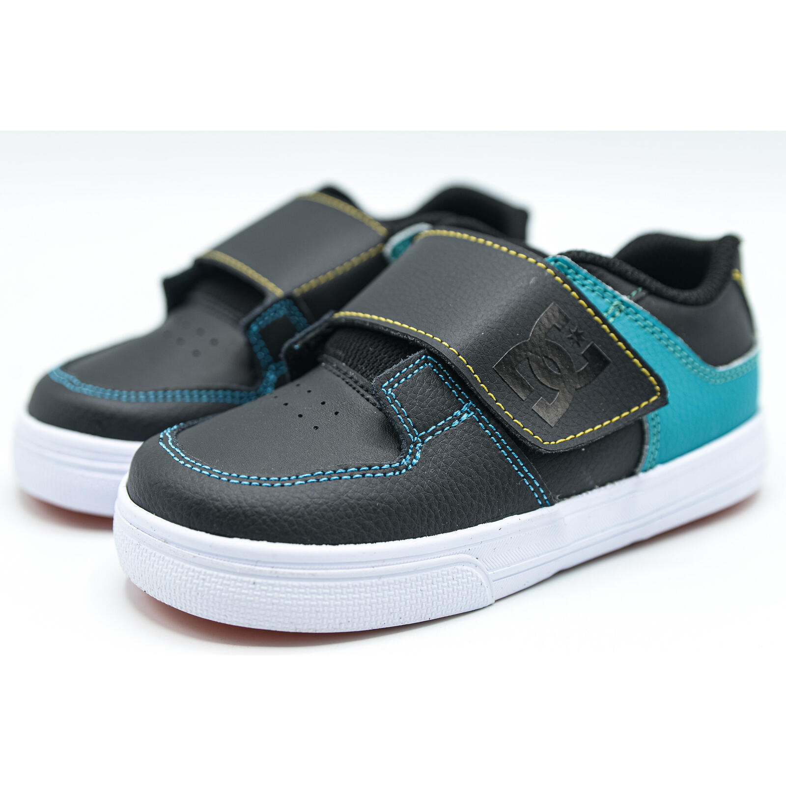 Baskets DC Shoes Pure V, Noir, Enfants 3/5