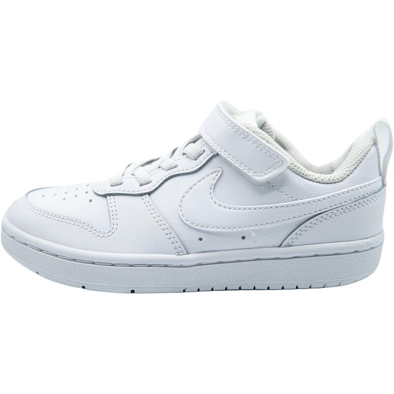 Chaussures Nike Court Borough Low 2 (Psv) Blanc - BQ5451-100