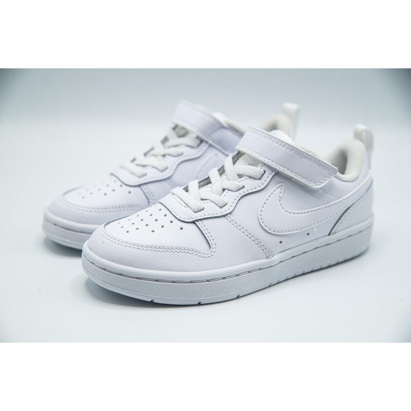 Chaussures Nike Court Borough Low 2 (Psv) Blanc - BQ5451-100