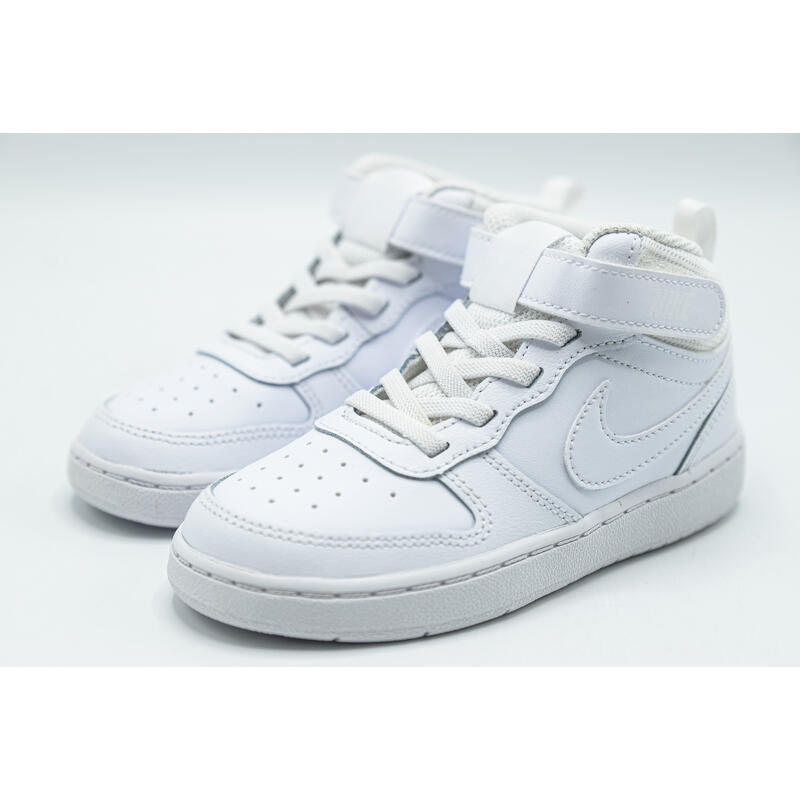 Scarpe da ginnastica Nike Court Borough Mid 2, Bianca, Bambini