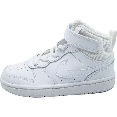 Sportschoenen nike court borough mid 2 (psv). wit. kinderen